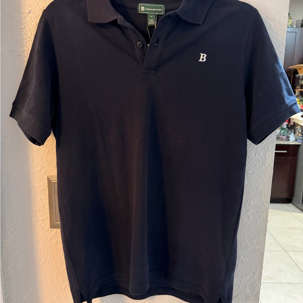 Brooks Brothers Dark Blue Kids Polo Shirt